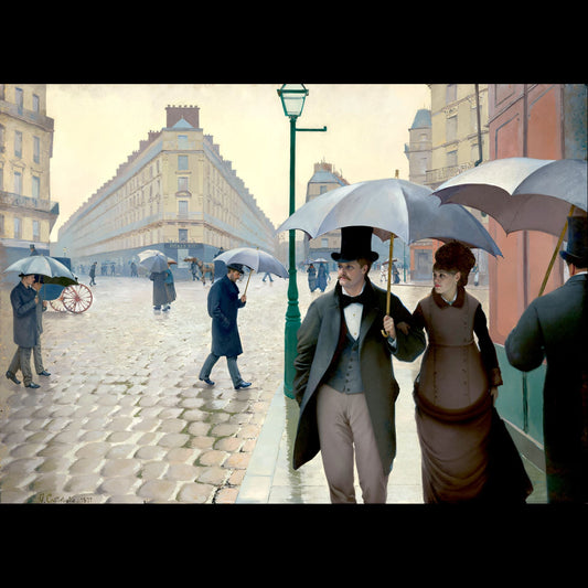 Image Rue de Paris un jour de pluie