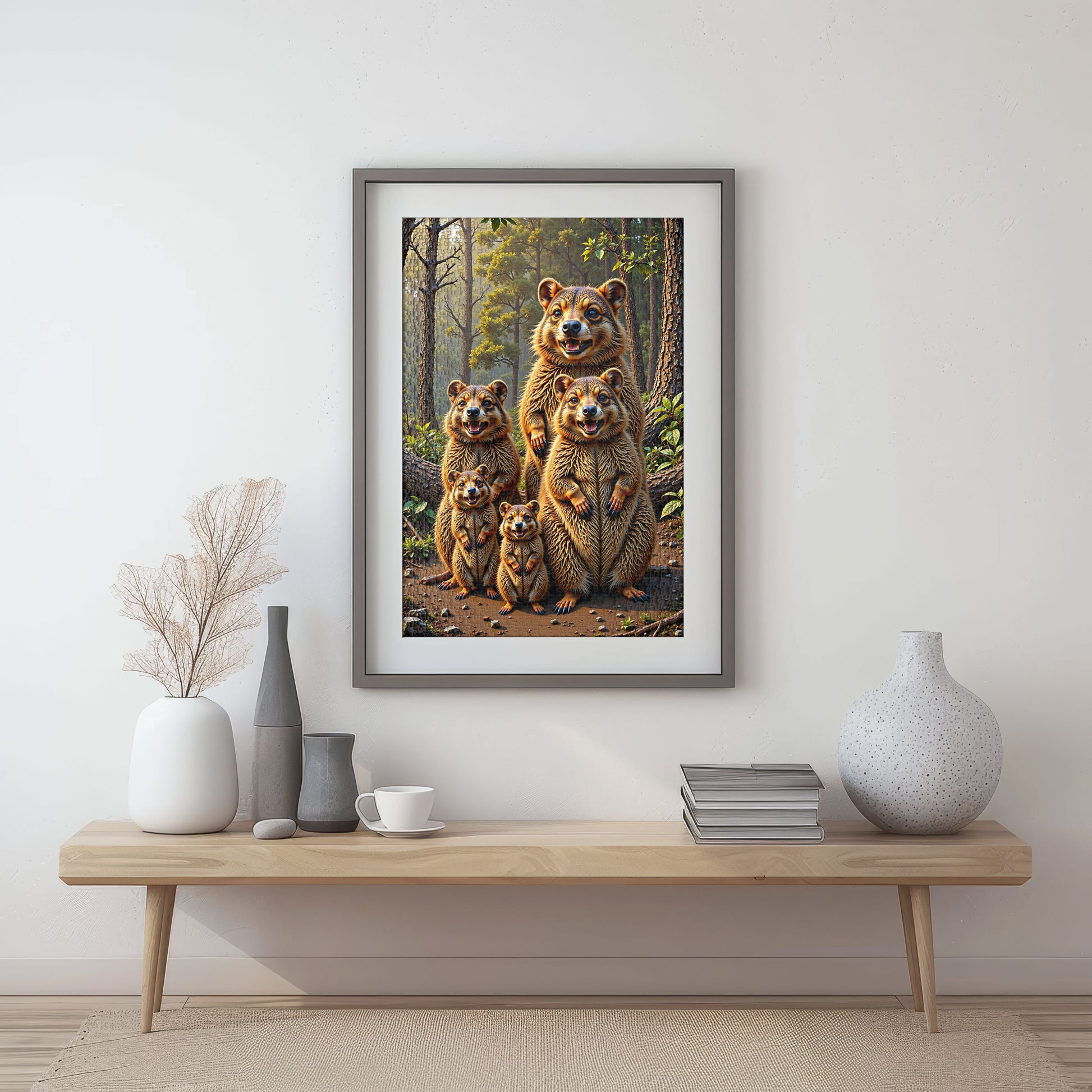 Puzzle 1000 The Quokka Frame
