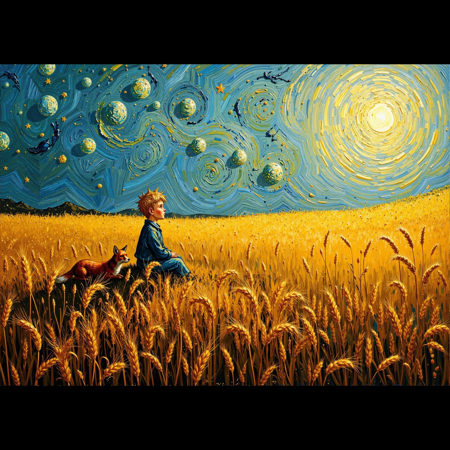 Image Van Gogh Le Petit Prince